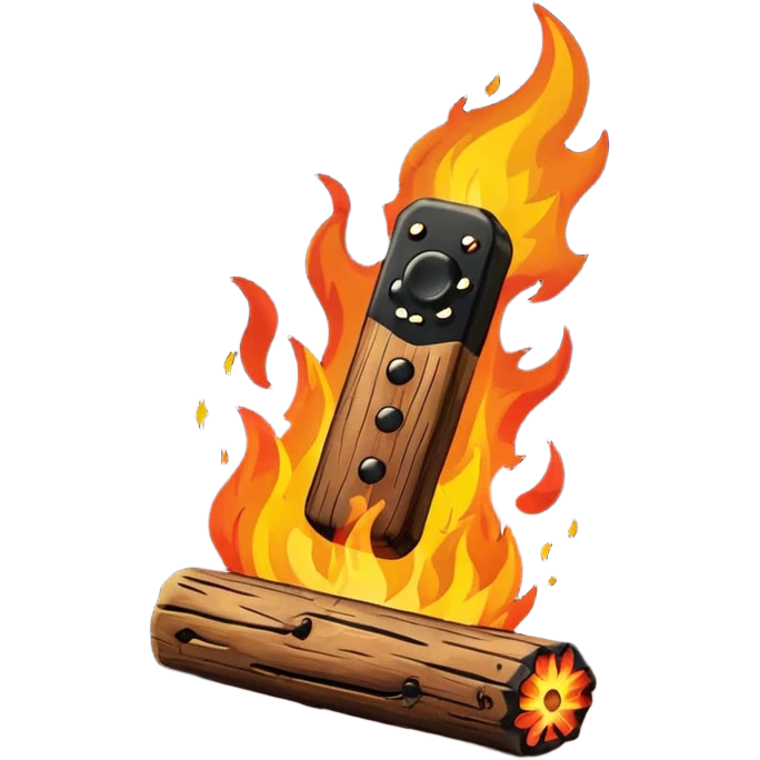 fire stick  emoji