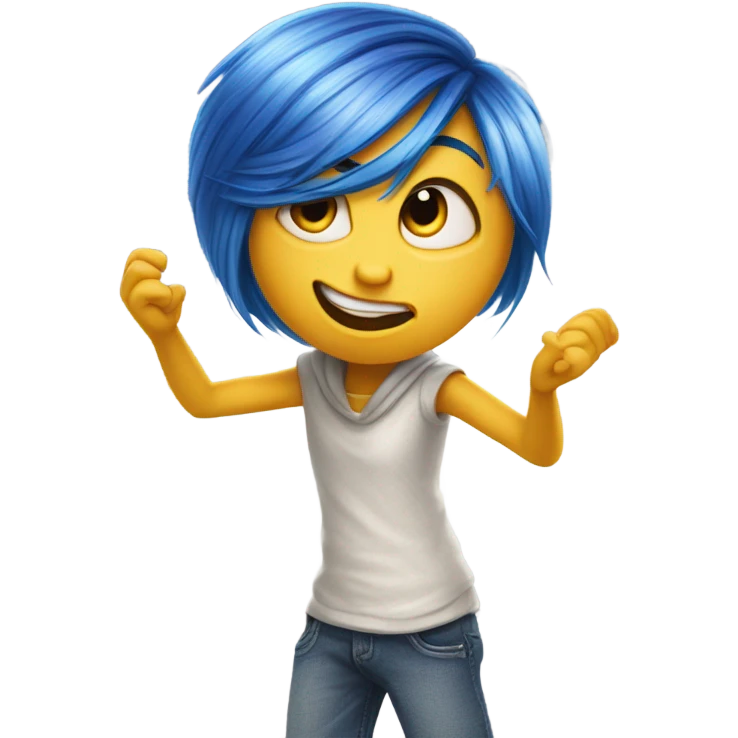 character of inside-out emoji