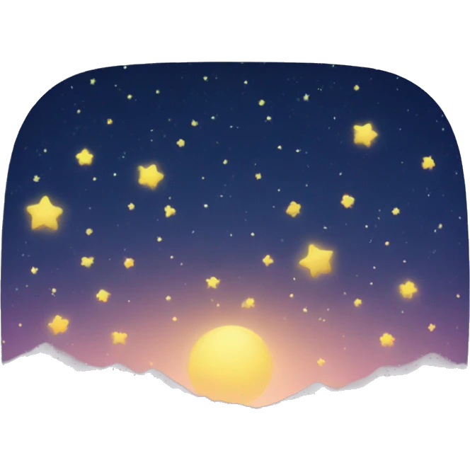 Night sky  emoji