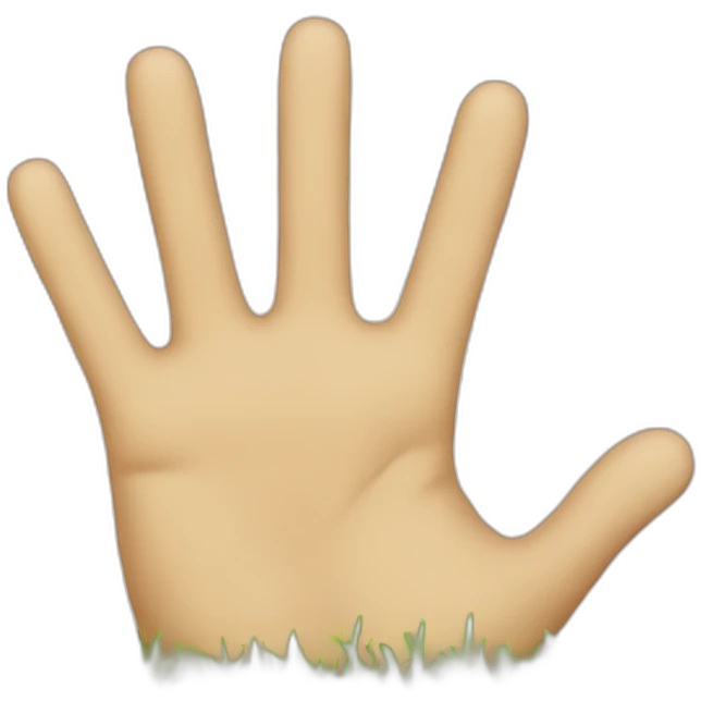 touch grass emoji