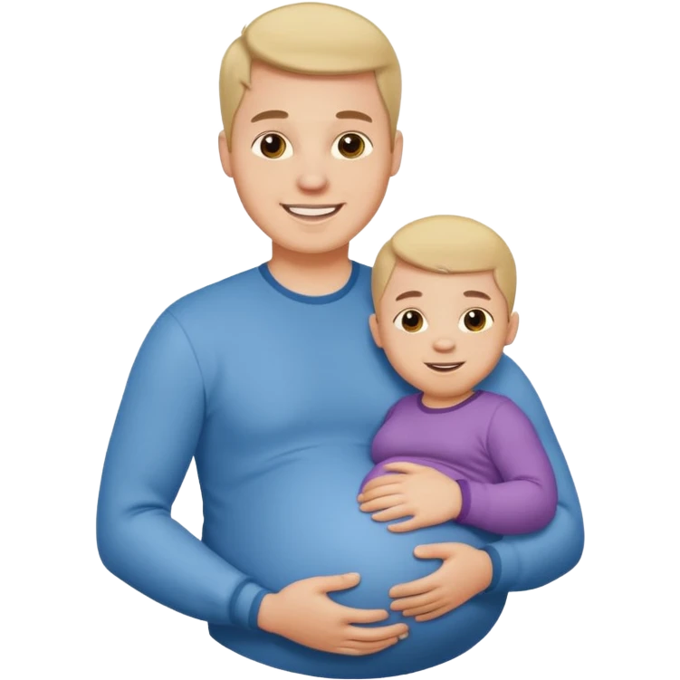 Pregnant man emoji