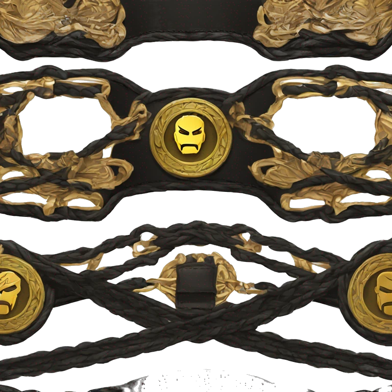Roman Reigns belt full emoji