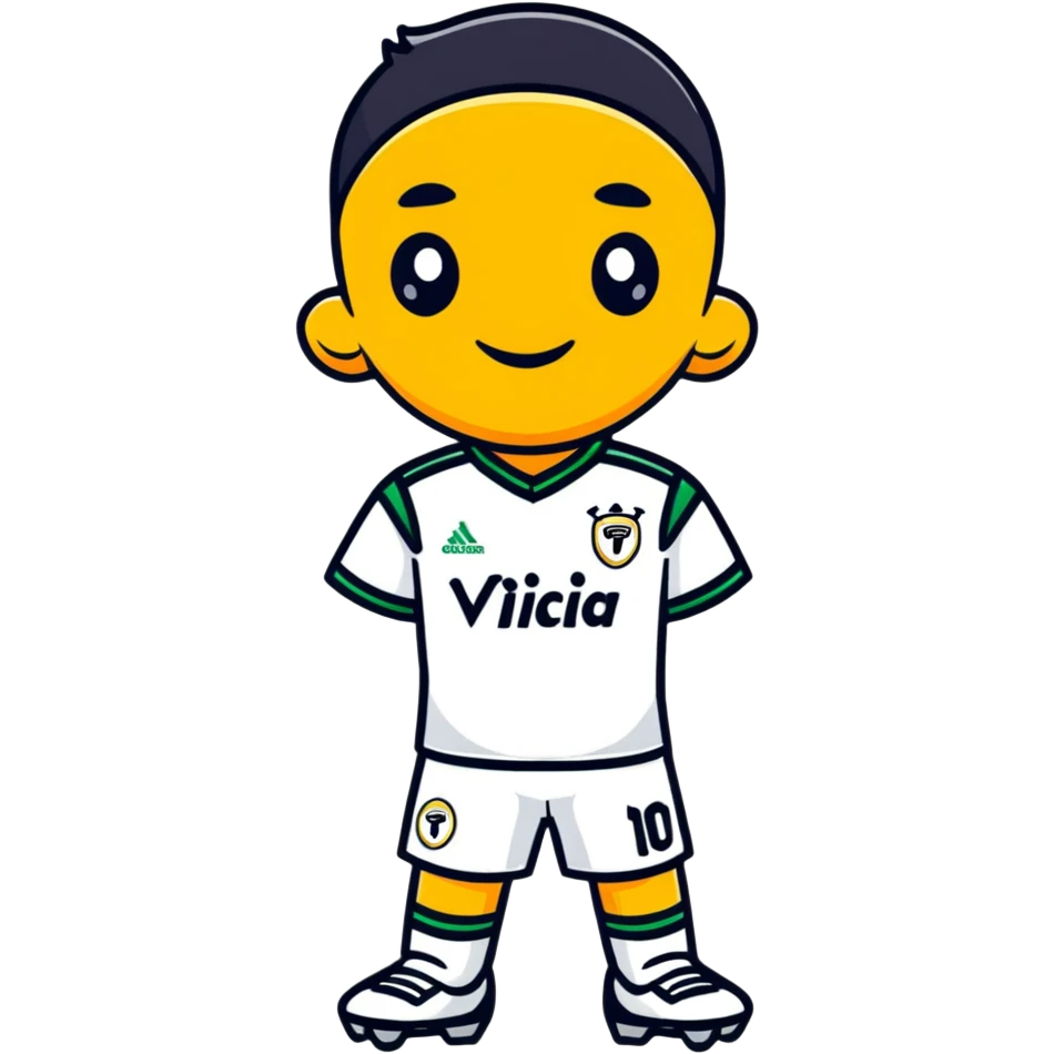 cartoon Vinicius Jr. emoji