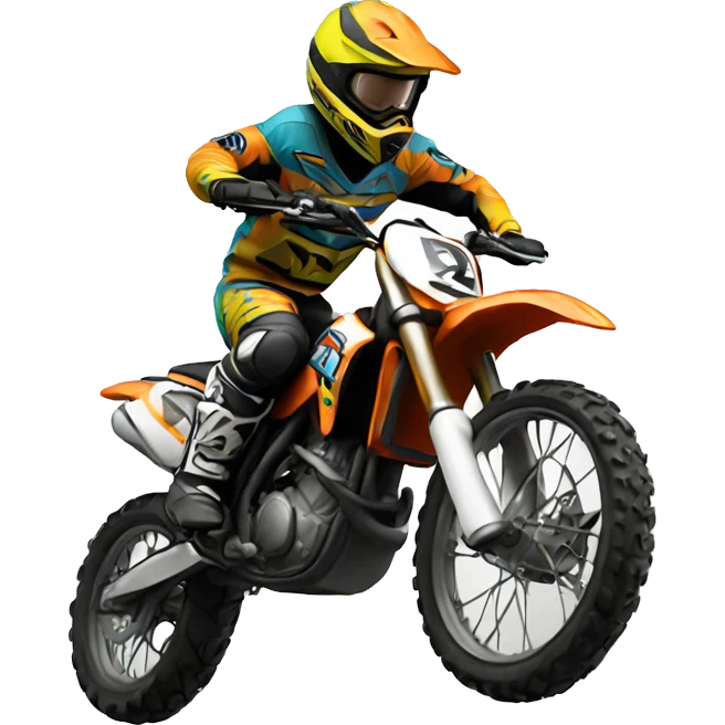 motocross emoji