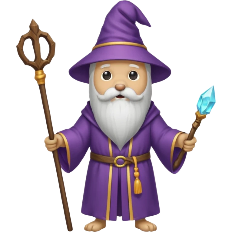 Dog wizard emoji