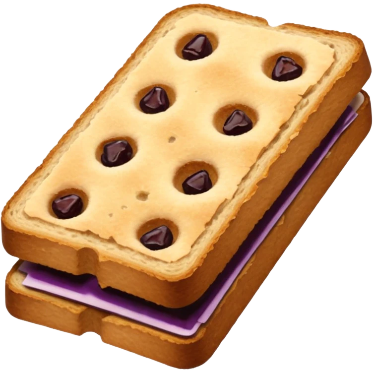 raisin rusk without a face  emoji