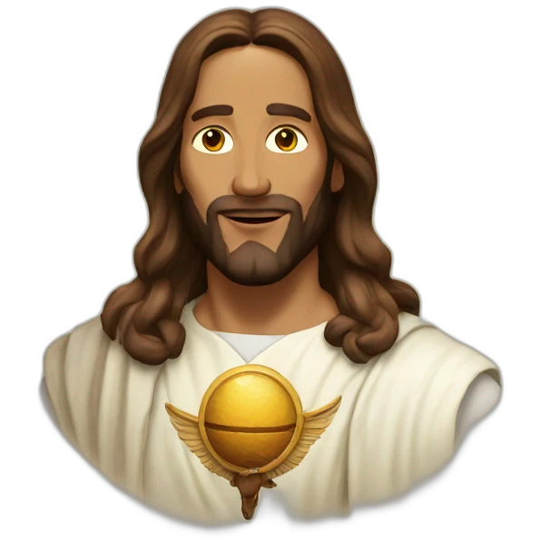 Raptor jesus emoji