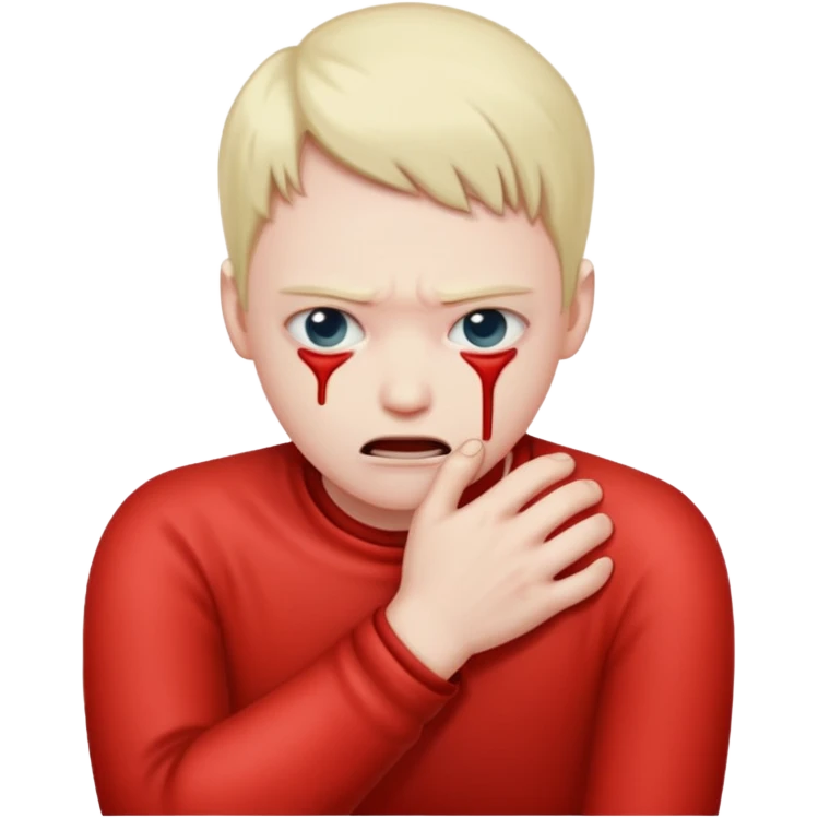 😳 strangling itself  emoji