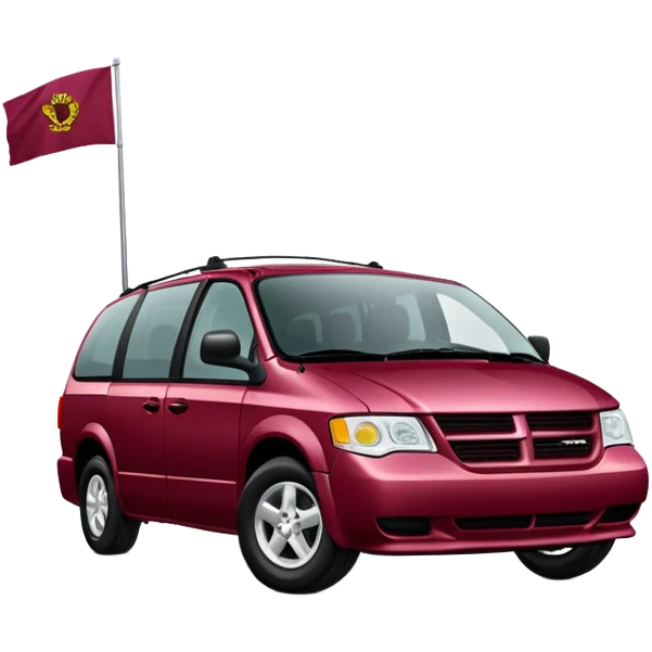 Deep Cranberry dodge caravan 1999 emoji