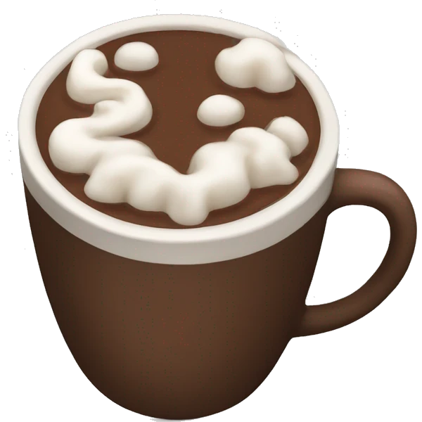 Hot chocolate  emoji