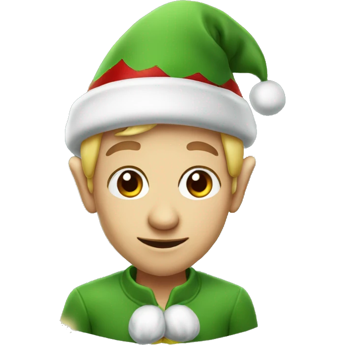 christmas elf emoji