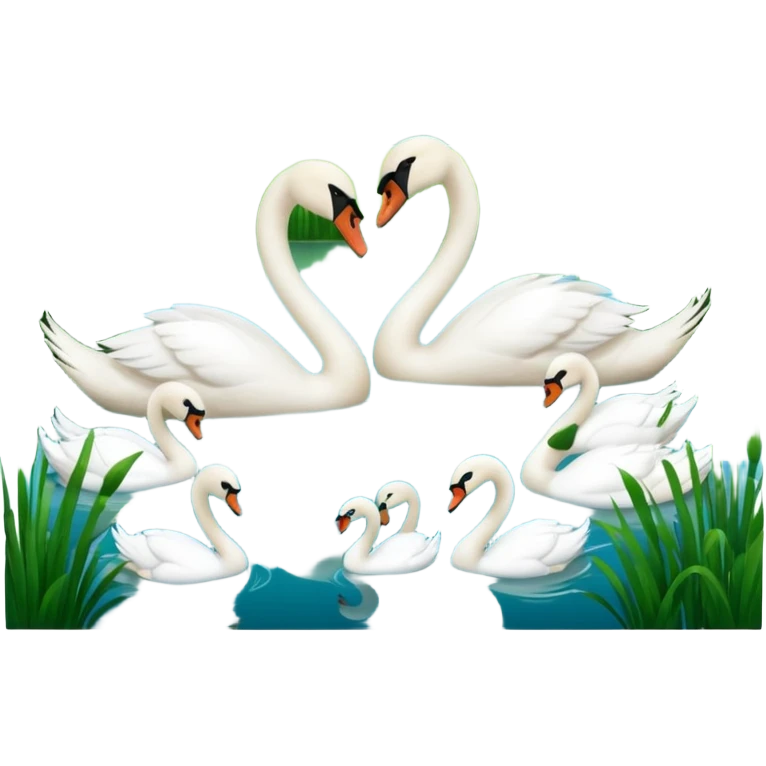 swan lake emoji