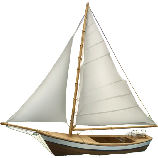 Sail boat on water emoji