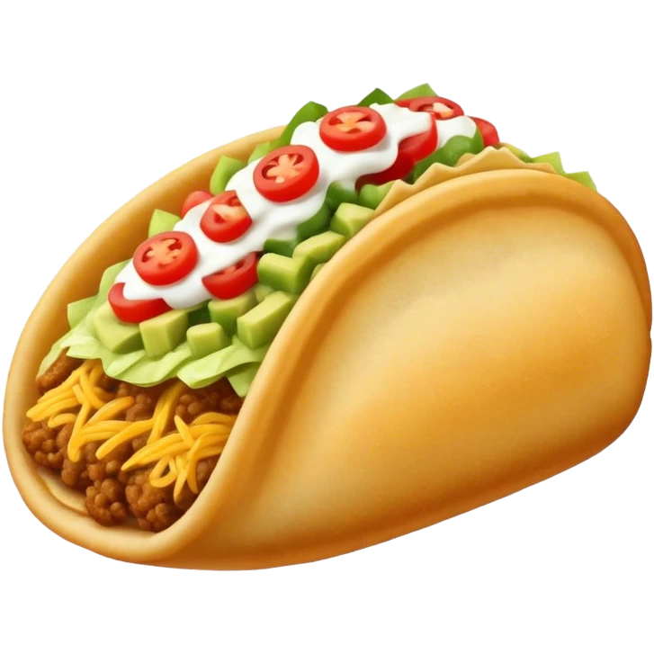 Chalupa mexico food emoji