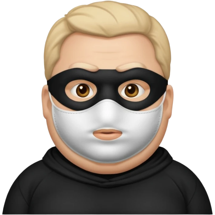 thief very fat man emoji