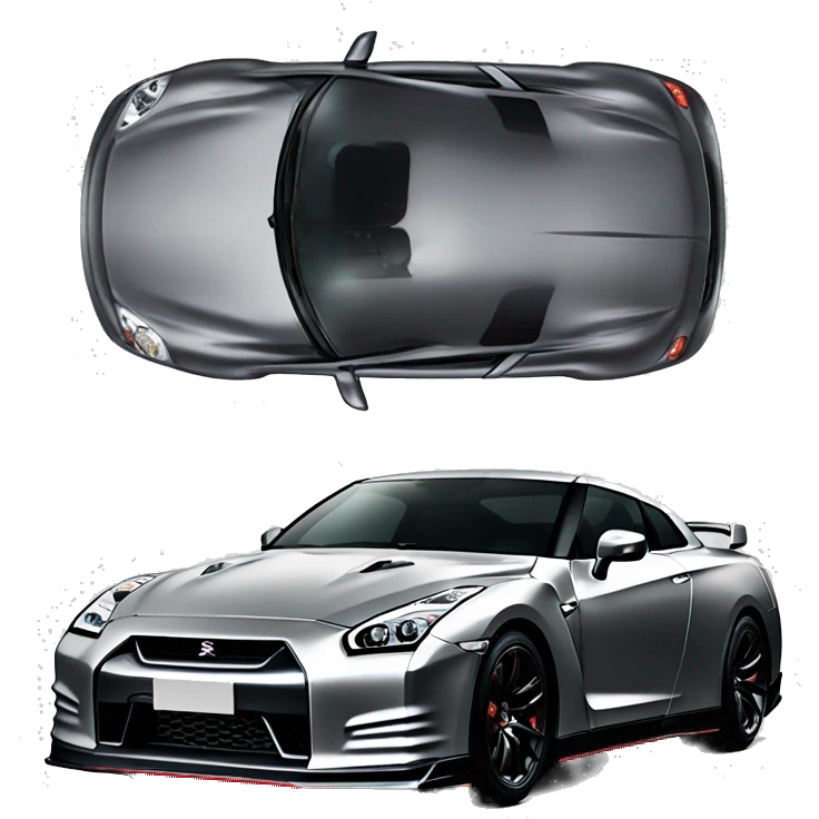 Car nissan gtr 34 emoji