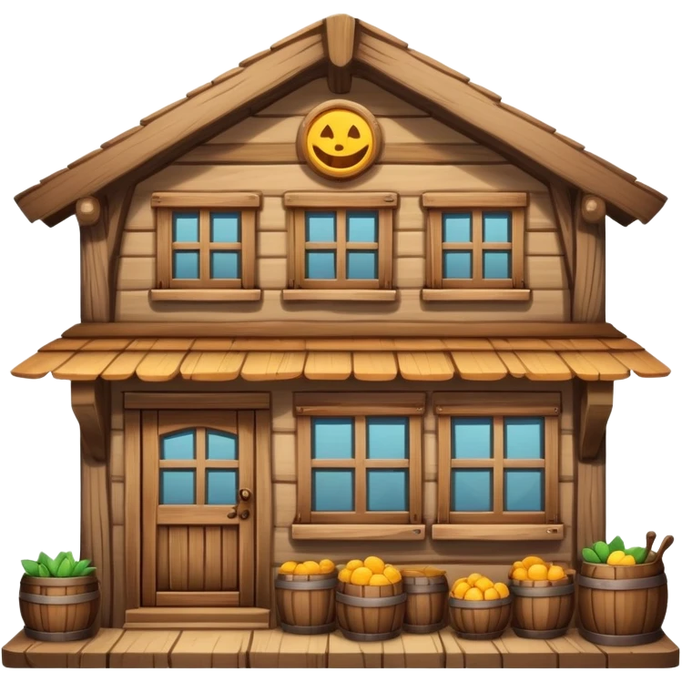 Simple fantasy shop, minimal details emoji