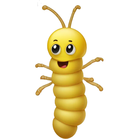 Wax worm emoji