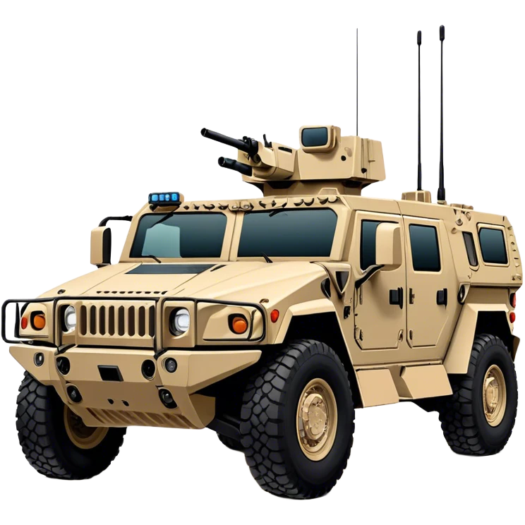Joint Light Tactical Vehicle (JLTV) - Oshkosh (sand colour) emoji