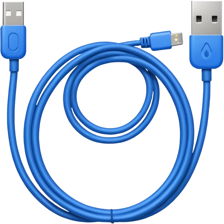 blue cable emoji