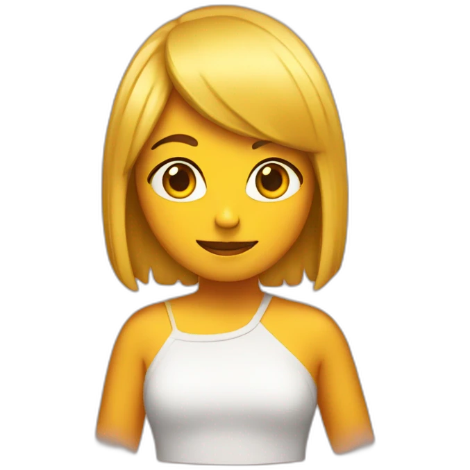 Chica emoji
