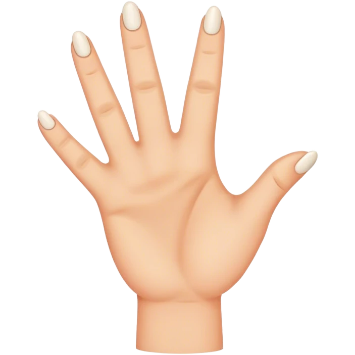Fingers crossed  emoji