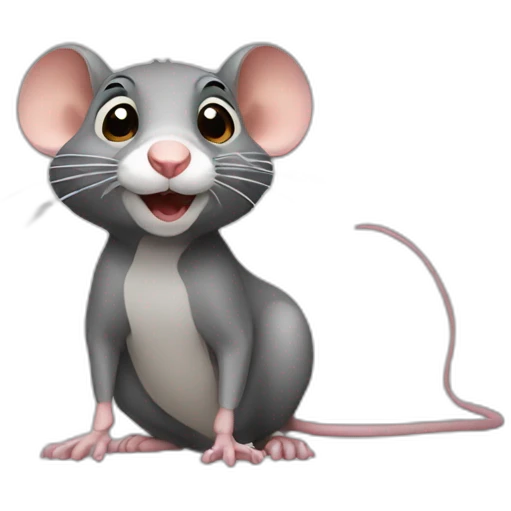 animated rat emoji