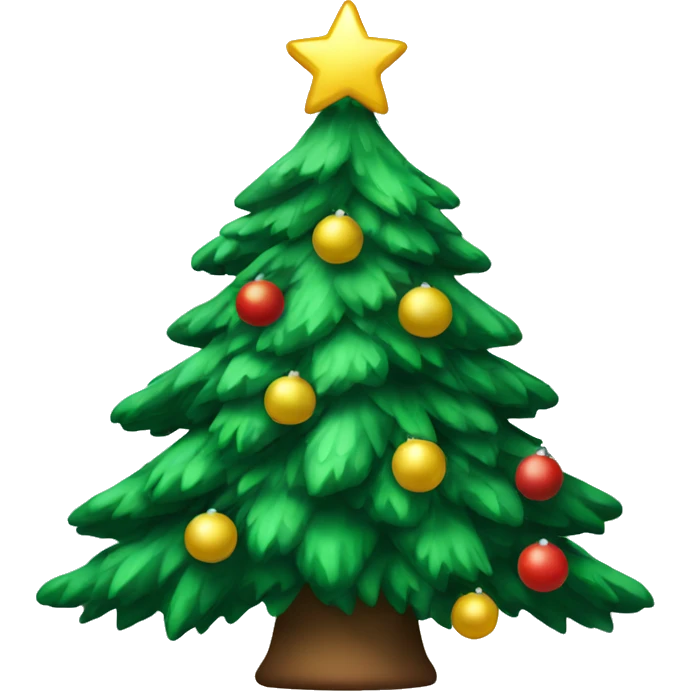 Christmas tree emoji