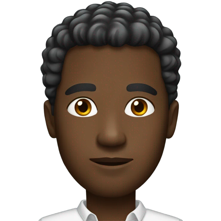 Black man emoji