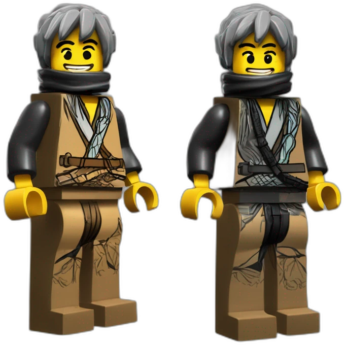 ninjago lego frère vieux et frère jeune emoji