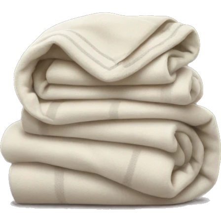 cute folded blanket emoji