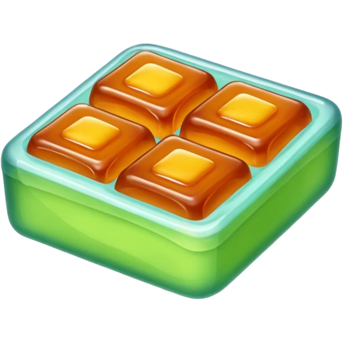 Bean Paste block jelly emoji