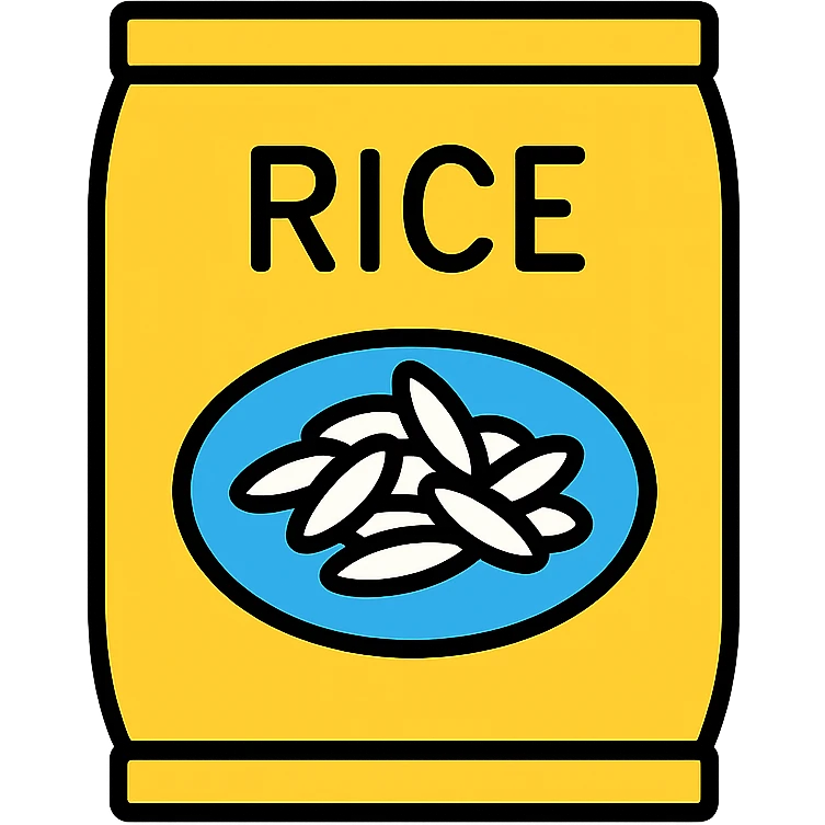 packet of rice emoji