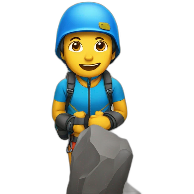 climber emoji