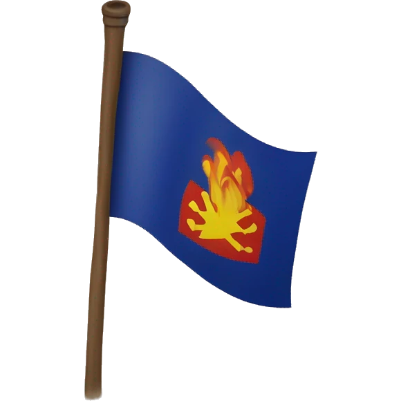 Drapeau Gitan emoji
