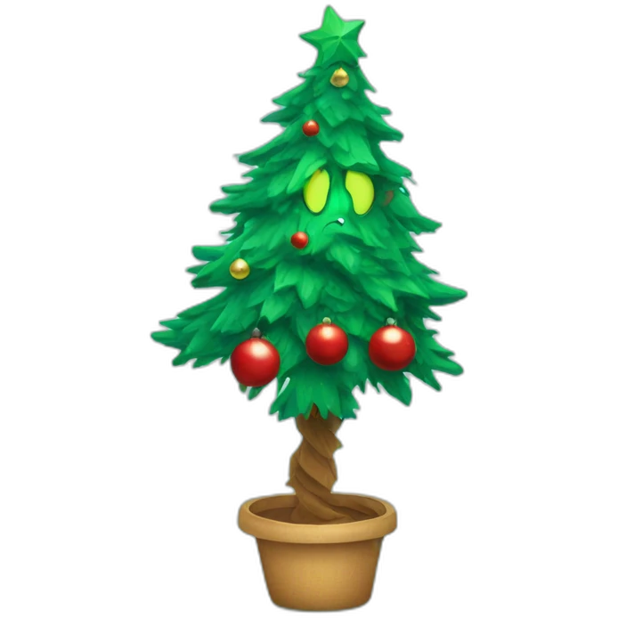 grinch-stealing-christmas-tree emoji