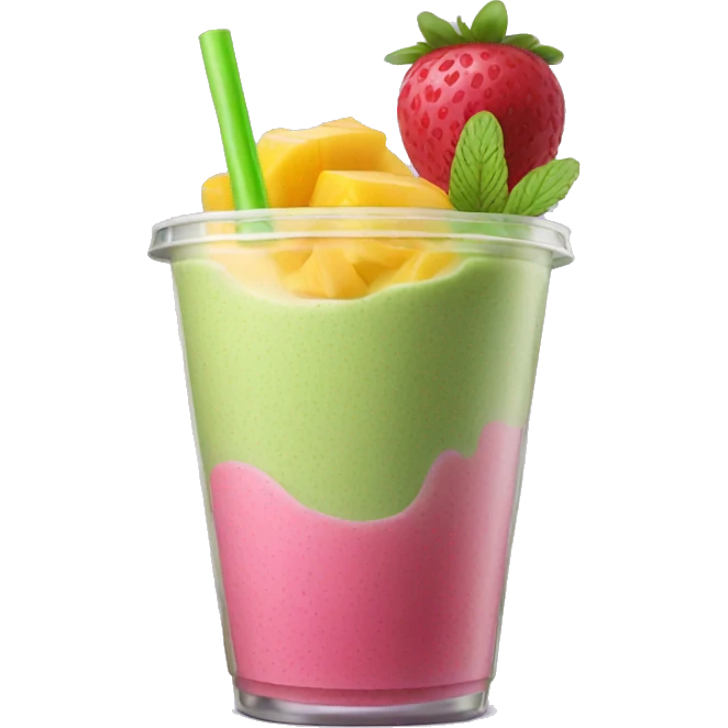 smoothie to go emoji