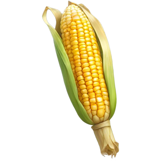Sad corn emoji