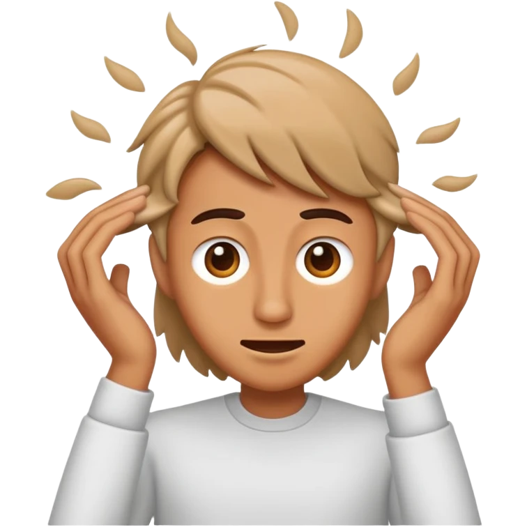 Person shaking their head emoji