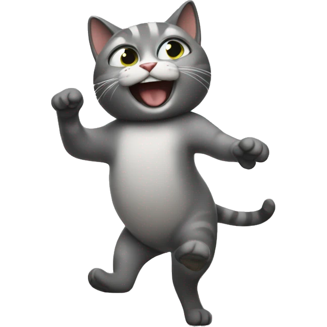 Cat dancing  emoji