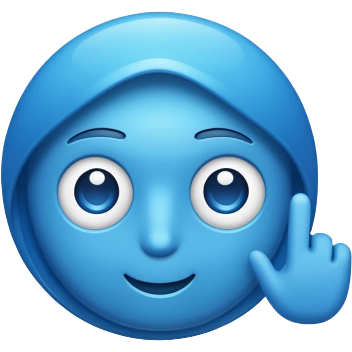 Mavi tik emoji