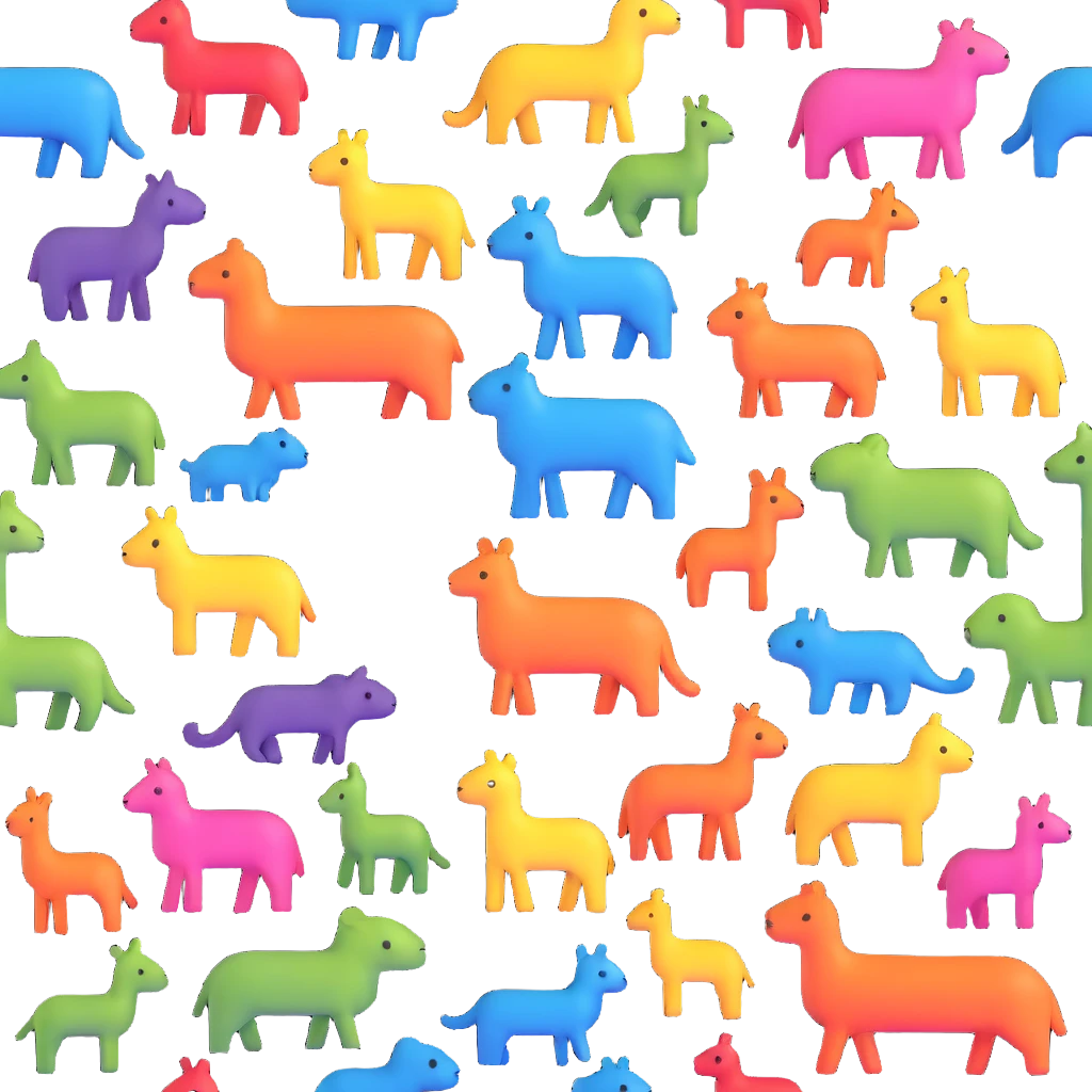 Rainbow Animals emoji