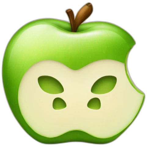 apple logo png emoji