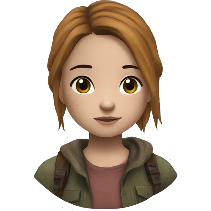 Ellie the last of us Little bit dezoom emoji