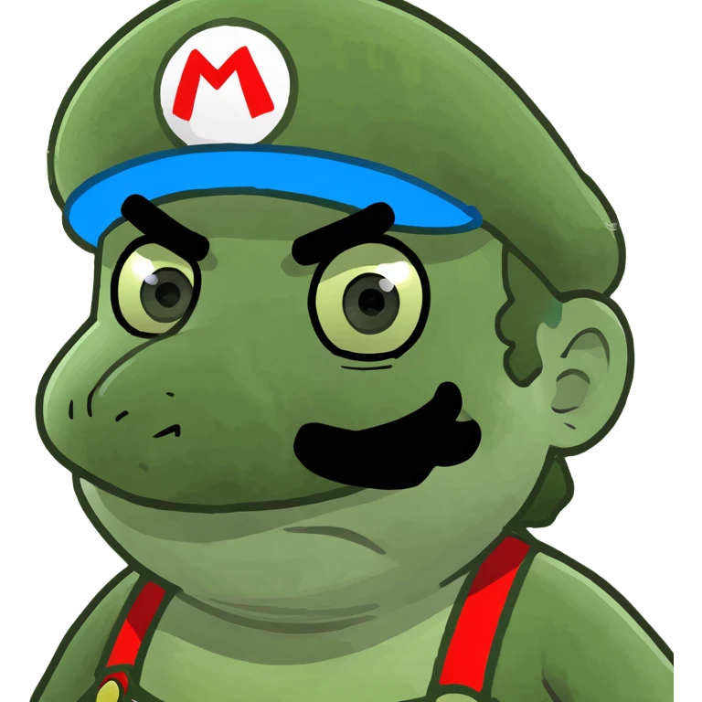 It’s a me mario  emoji