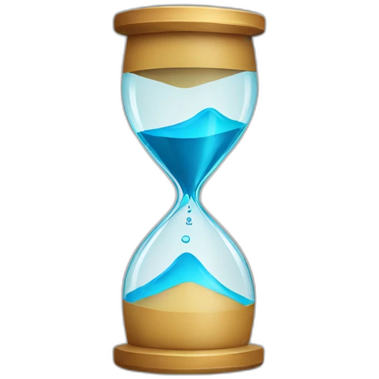 Hour glass emoji