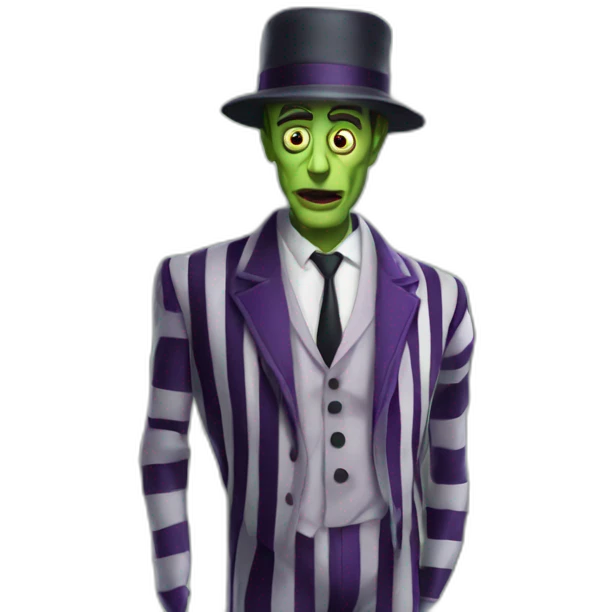 Beetle juice emoji