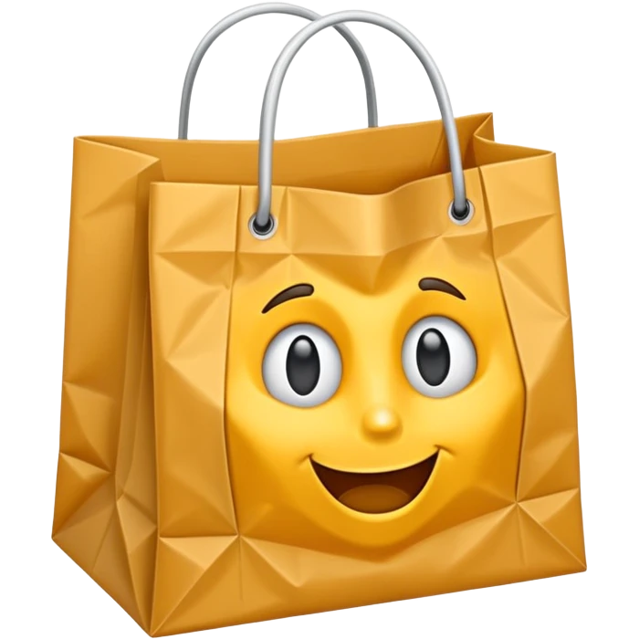 empty shoping bag emoji