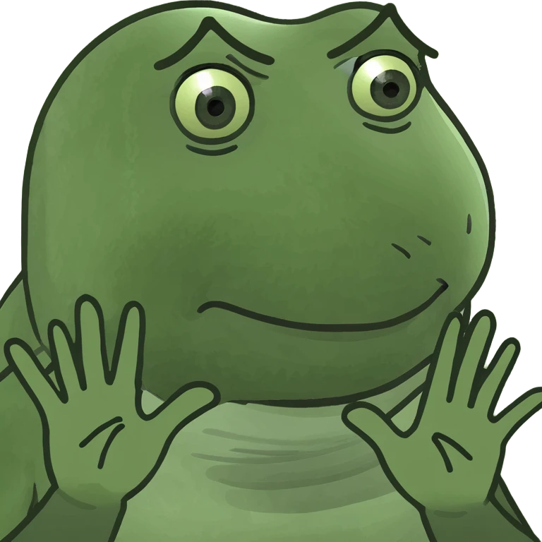Face with hands emoji