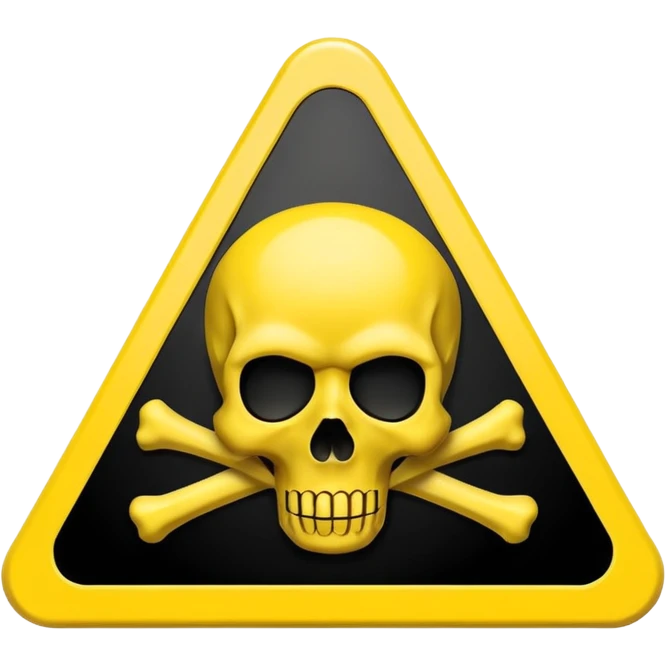 chemical weapons sign emoji
